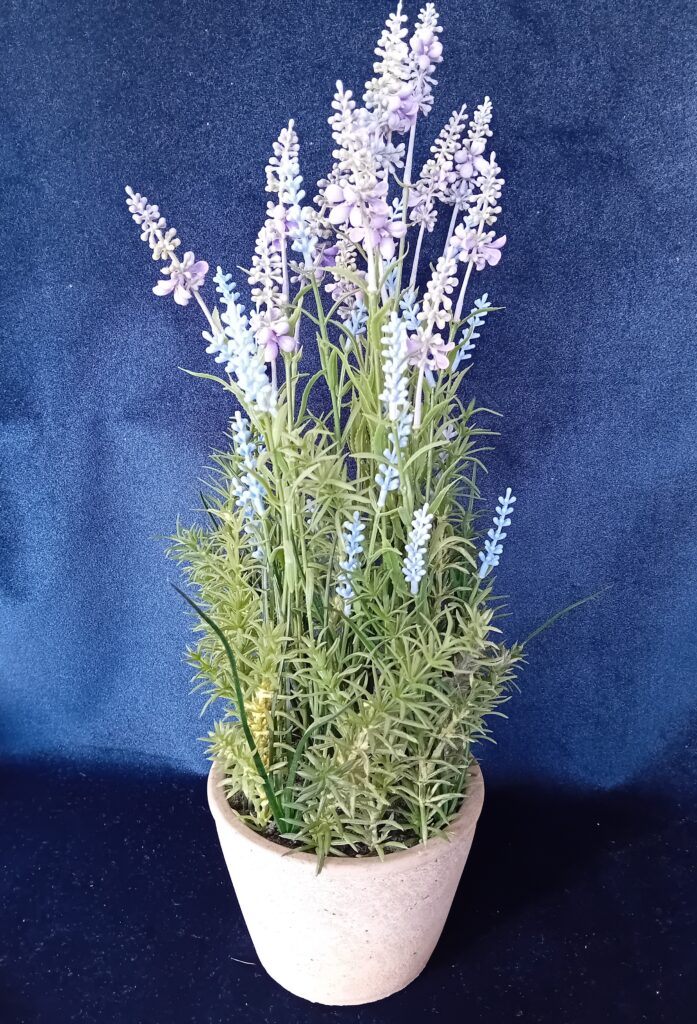 Parlane Faux Lavender in Stone Pot - Coach House Interiors